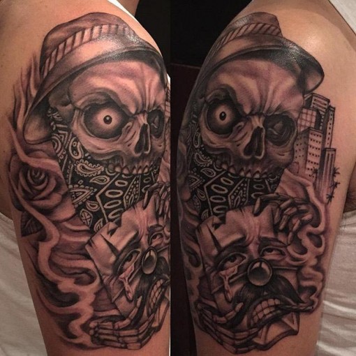 Chicano Skull Tattoo | Best Tattoo Ideas Gallery