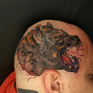 Tattoo on Head | Best Tattoo Ideas Gallery