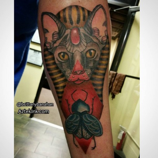 Egyptian Cat Tattoo Best Tattoo Ideas Gallery