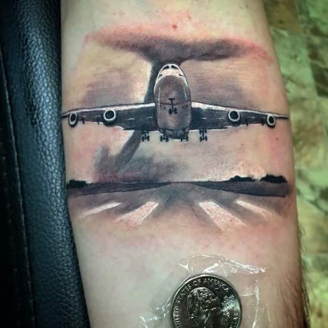 The Most Amazing 100 Plane Tattoo Pictures | Best Tattoo Ideas Gallery