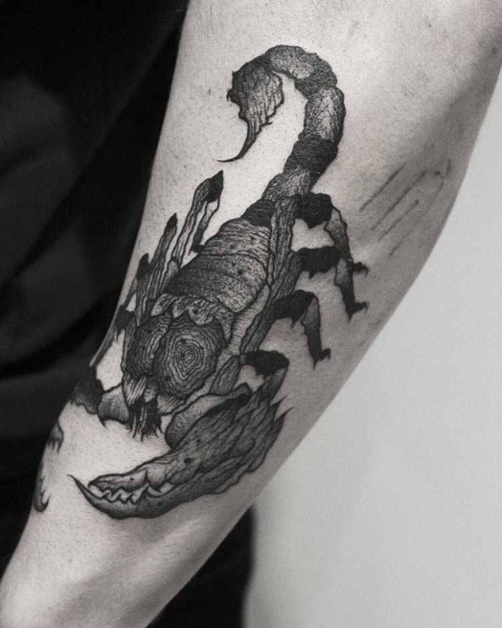 Black Scorpion Tattoo Best Tattoo Ideas Gallery