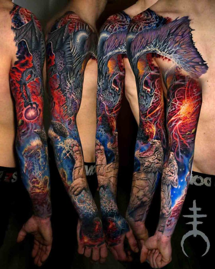 Fantasy Tattoo Sleeve | Best Tattoo Ideas Gallery