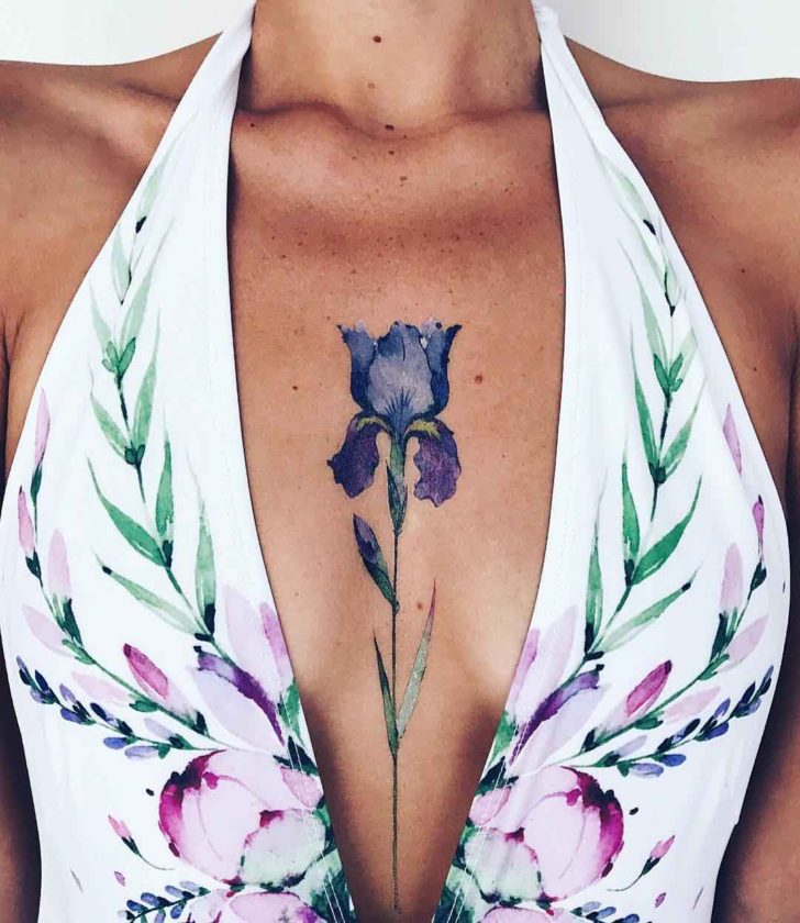 Blue Flower Tattoos | Best Tattoo Ideas Gallery