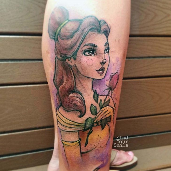 Belle Tattoo Best Tattoo Ideas Gallery