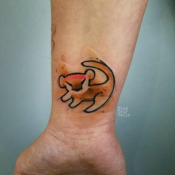 Wrist Tattoo Simba Symbol | Best Tattoo Ideas Gallery