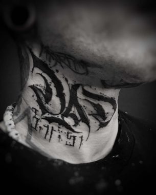 Neck Tattoos 