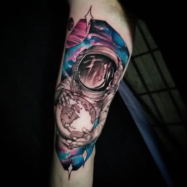 Astronaut Tattoo 