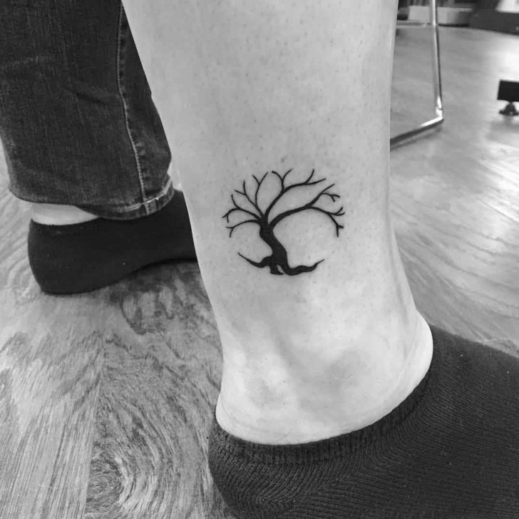 Tree Of Life Tattoo Ankle Best Tattoo Ideas