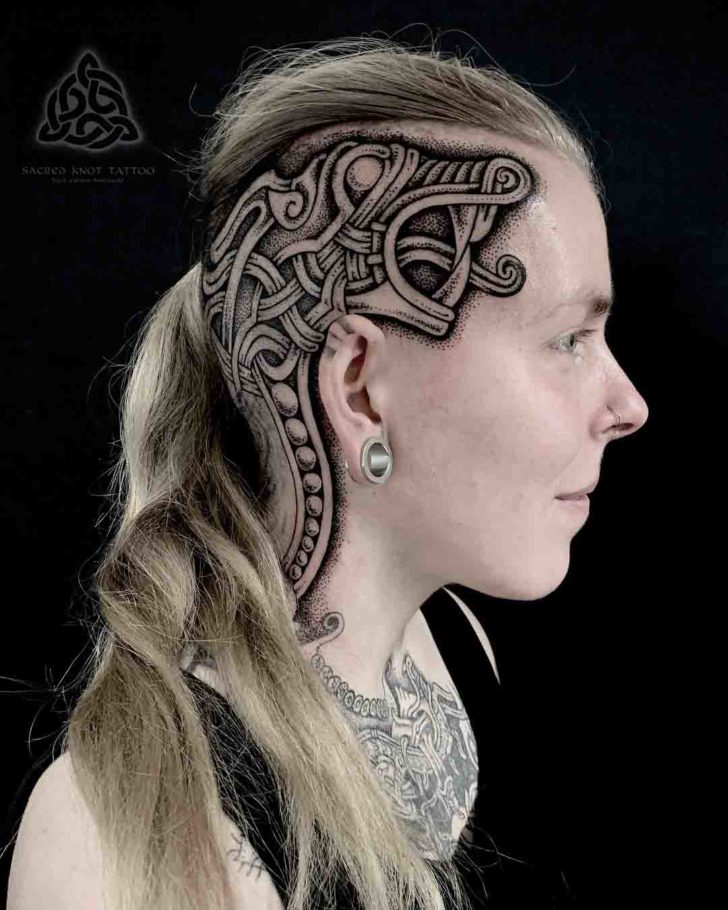 Celtic Knot Tattoo on Head Best Tattoo Ideas Gallery