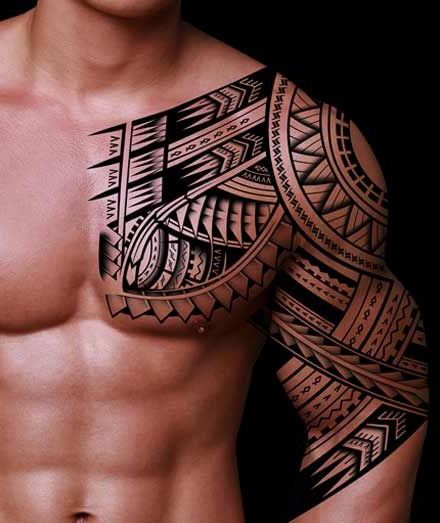 Ethnic tattoo picture for men