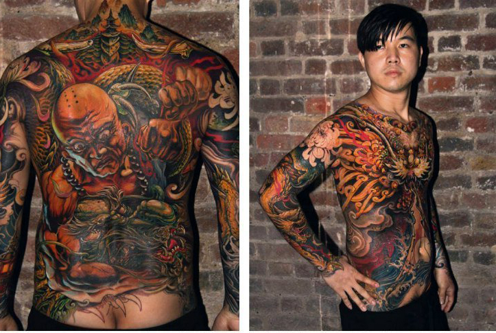 Yakuza tattoo | Koi tattoo sleeve, Dragon sleeve tattoos, Japanese sleeve  tattoos