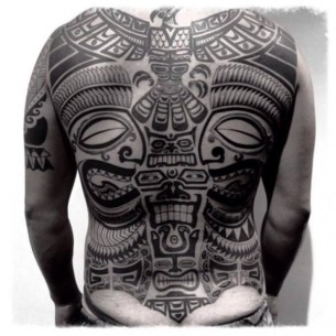 Full Back Maoti Blackwork tattoo by Chopstick Tattoo - Best Tattoo ...