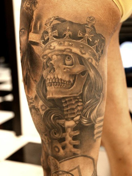Latest Skeleton king Tattoos  Find Skeleton king Tattoos