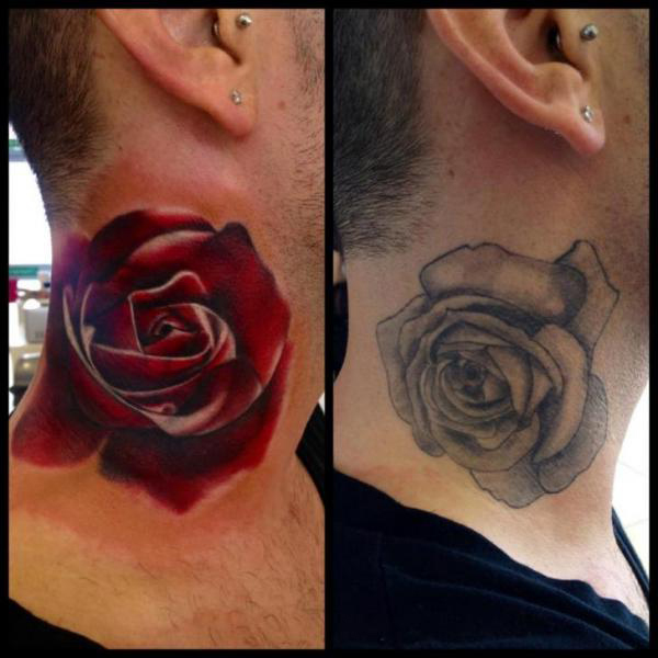 Discover 91 About Rose Cover Up Tattoo Unmissable Indaotaonec