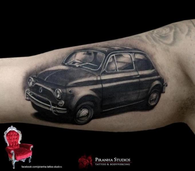 Beetle Car tattoo by Piranha Tattoo Supplies