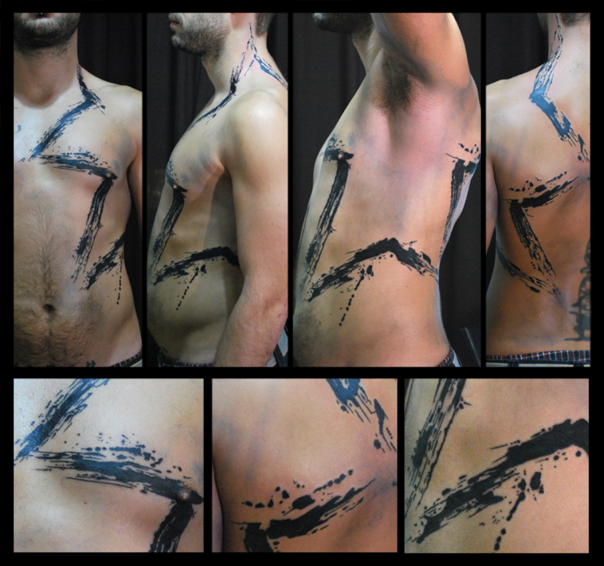Body Black Star tattoo by Live Two