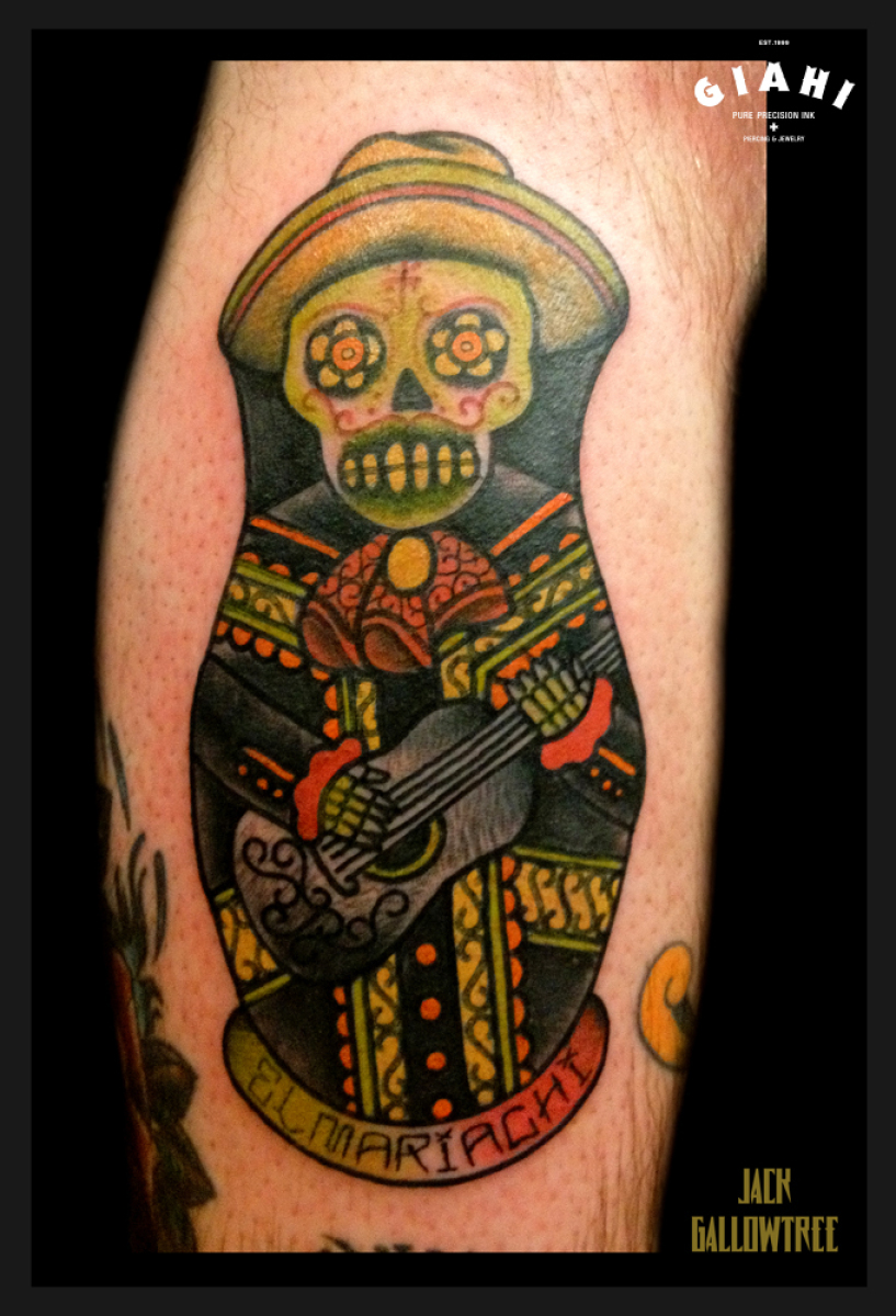 Day of the Dead by Drew Giles TattooNOW