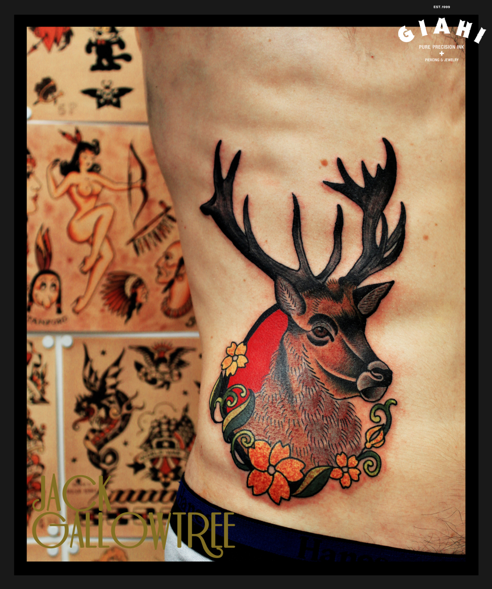 Leslie Harlow Moose Tattoo | Zazzle