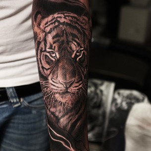 Close Up Look Tiger tattoo - Best Tattoo Ideas Gallery