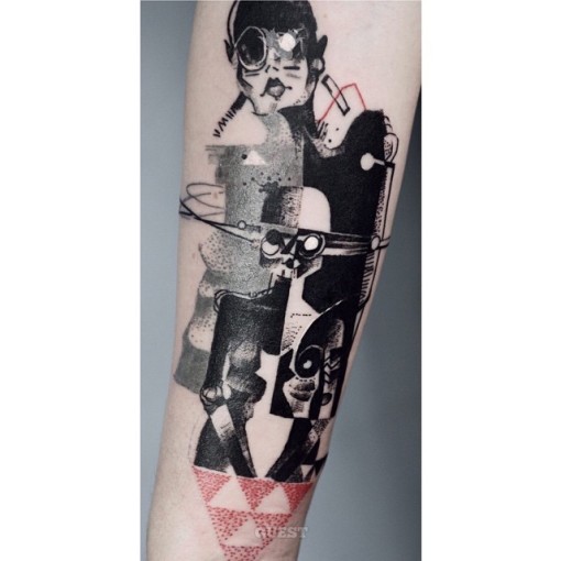 Cubism Arm tattoo - Best Tattoo Ideas Gallery