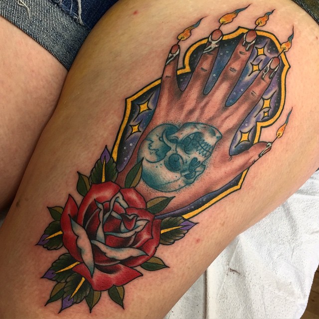 Hand of Glory tattoo