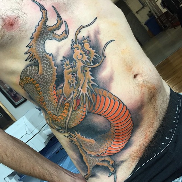 Side Stomach Dragon