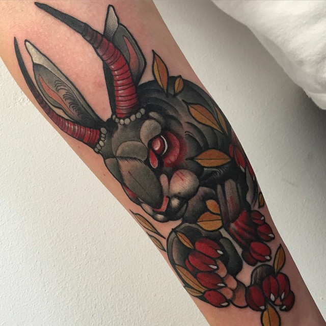 Devil Rabbit Tattoo