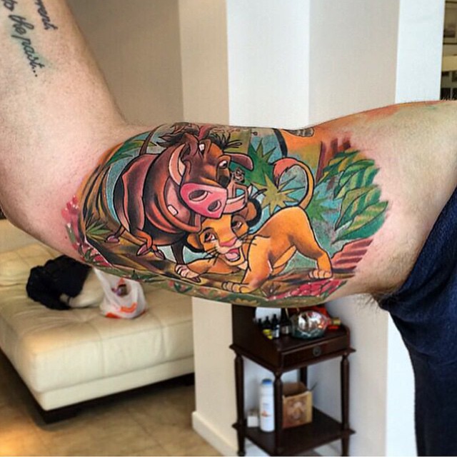 Lion King Tattoos Hakuna Matata