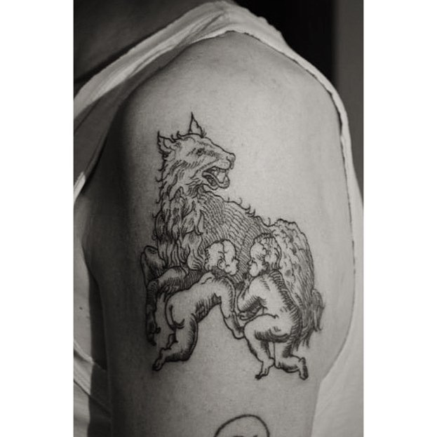 Capitoline Wolf Tattoo