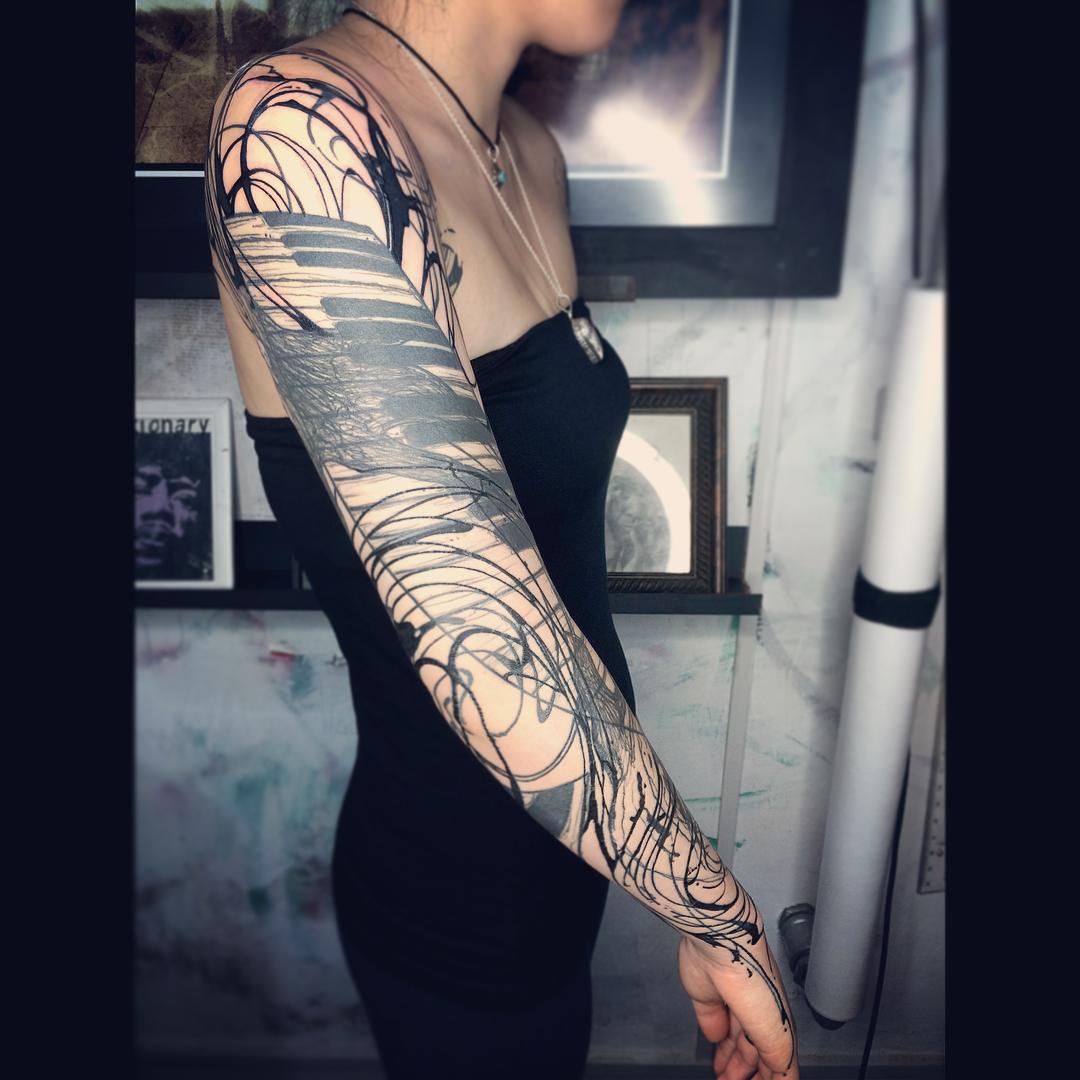 Music Sleeve Tattoo