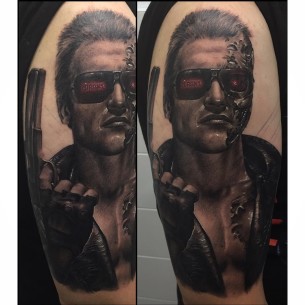 Terminator T-600 Tattoo - Best Tattoo Ideas Gallery