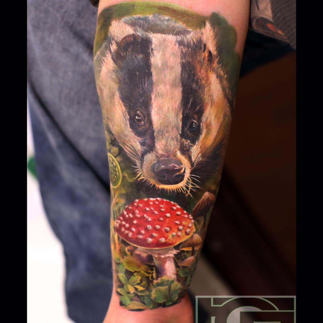Animal Arm Tattoo