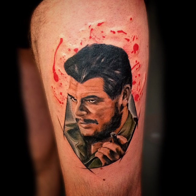 Che Guevara Portrait Tattoo