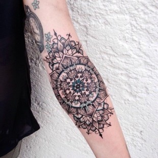 Mandala Forearm Tattoo - Best Tattoo Ideas Gallery