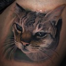 Realistic Cat Head Tattoo - Best Tattoo Ideas Gallery