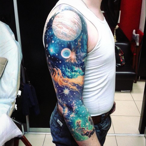 Space Tattoo Sleeve - Best Tattoo Ideas Gallery