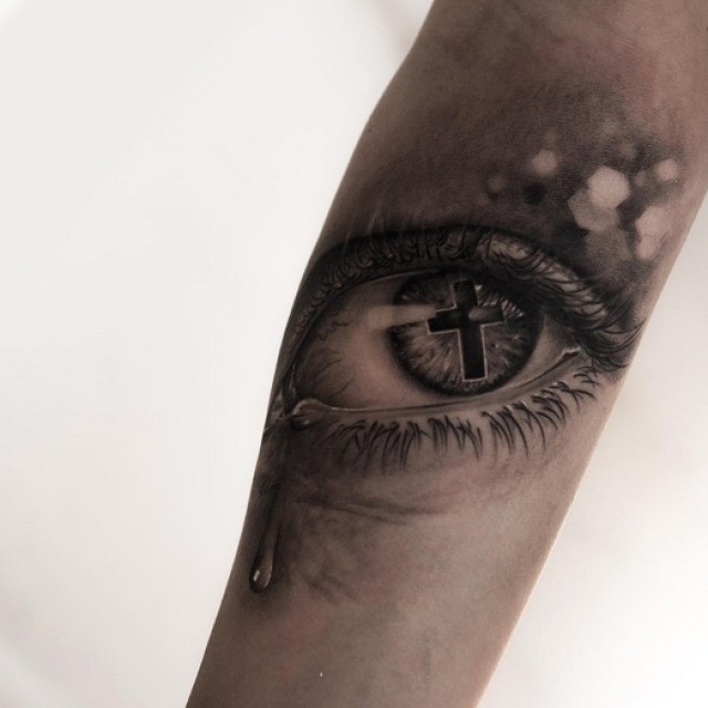Tear Tattoo Under Eye