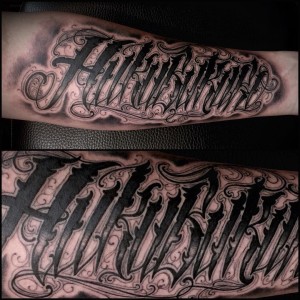 Tattoo Lettering Forearm - Best Tattoo Ideas Gallery