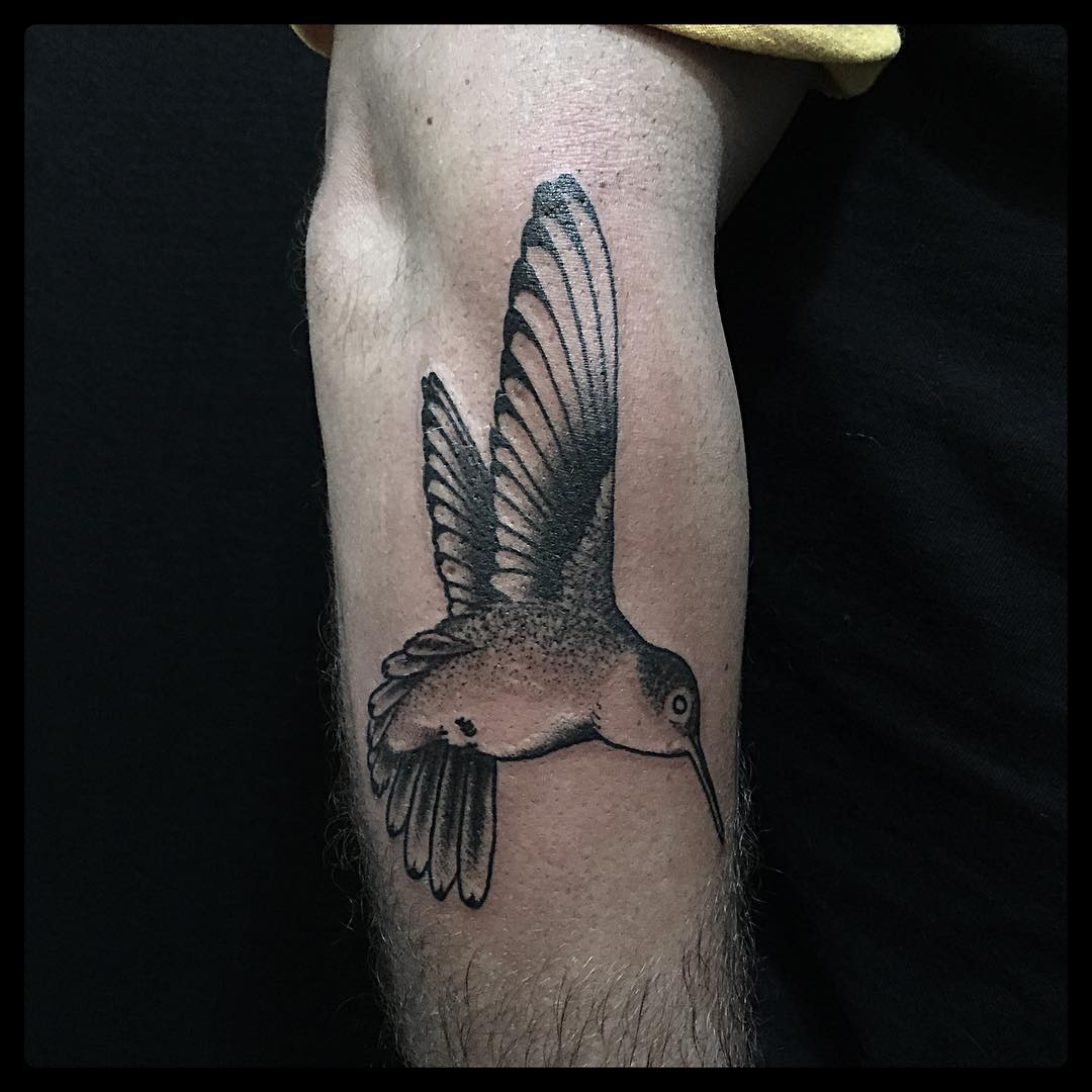 Tattoo of Hummingbird