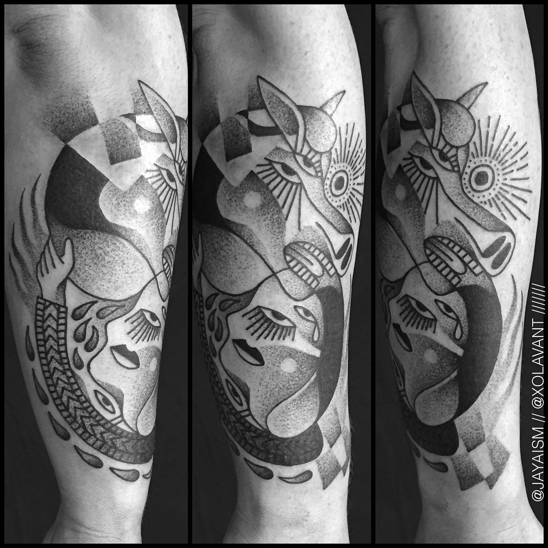 Abstract Tattoo Arm