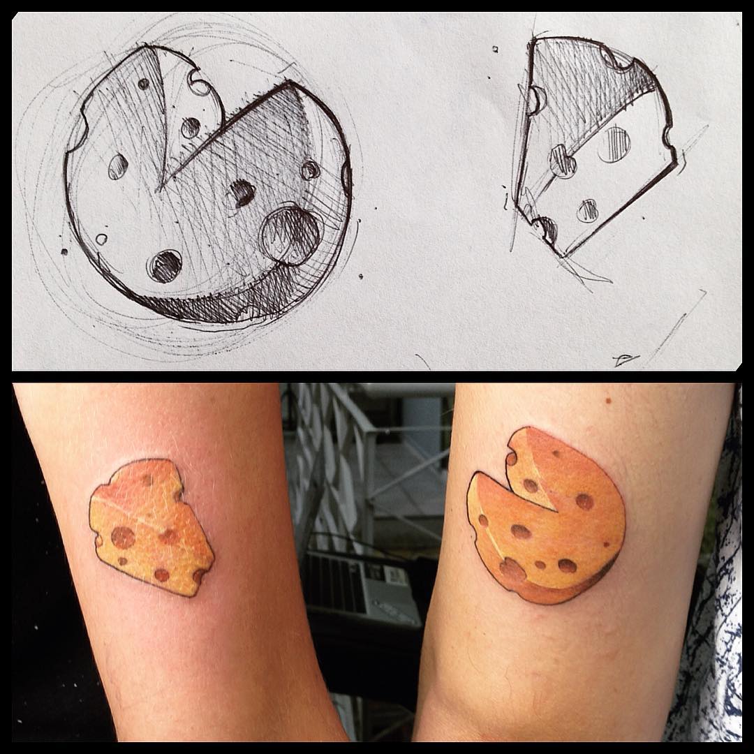 Cheese Tattoo