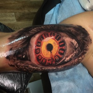 Clock Face Eye Tattoo - Best Tattoo Ideas Gallery