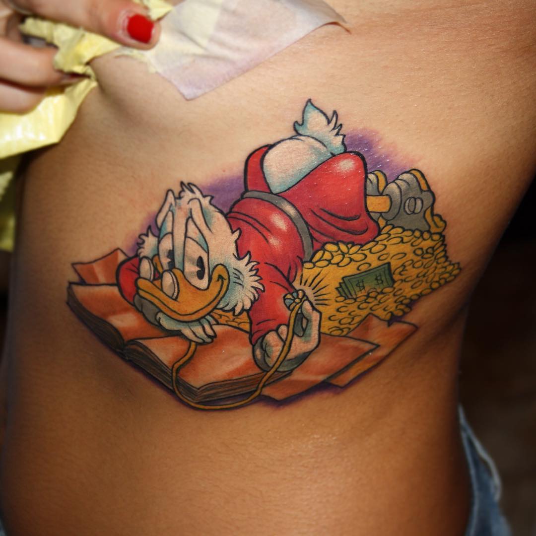 Duck Tales Tattoo