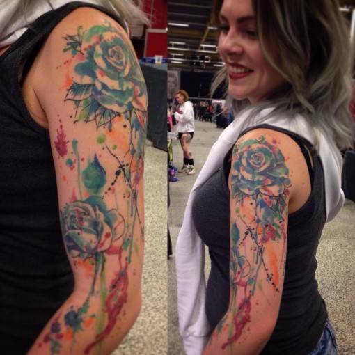 Flower Tattoo Sleeve - Best Tattoo Ideas Gallery