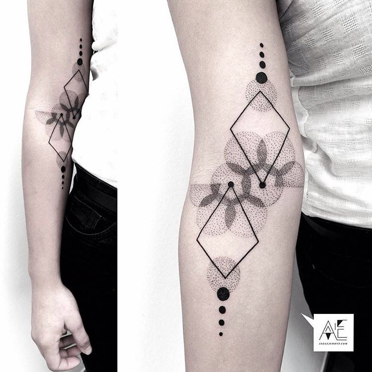 Geometric Abstract Tattoo