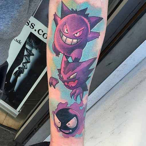 Evil Pokemon Tattoos - Best Tattoo Ideas Gallery