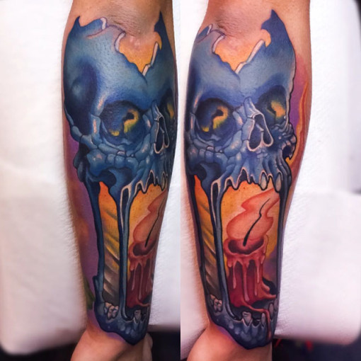 Skull Candle Tattoo - Best Tattoo Ideas Gallery