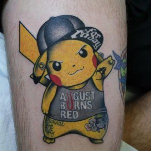 Badass Pikachu Tattoo - Best Tattoo Ideas Gallery