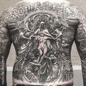 Religious Back Tattoo - Best Tattoo Ideas Gallery