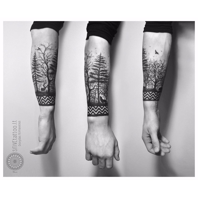 42 Enchanting Forest Tattoo Design Ideas  Their Meanings  Body Art Guru